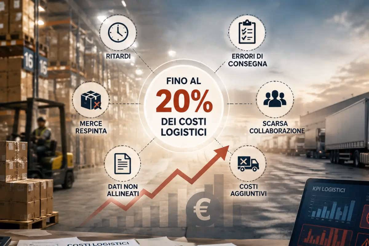 Industria e Gdo pagano il conto delle inefficienze: fino al 20% dei costi logistici