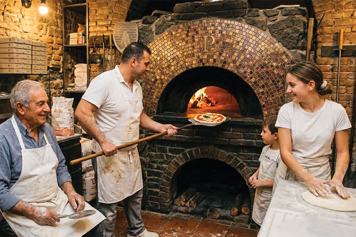 Secondo l'indagine AVPN, il 74% delle pizzerie è a conduzione familiare