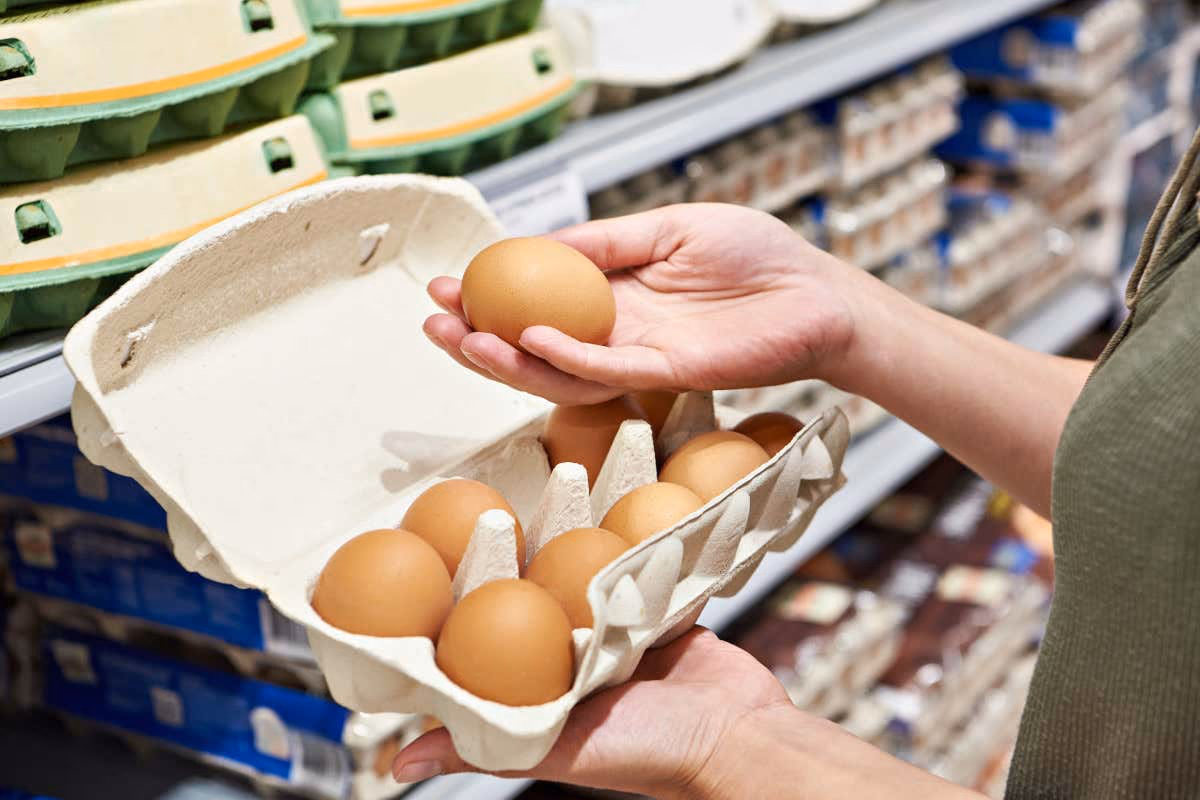 Le uova da allevamento a terra sono le pi&ugrave; scelte: 7 italiani su 10 le comprano