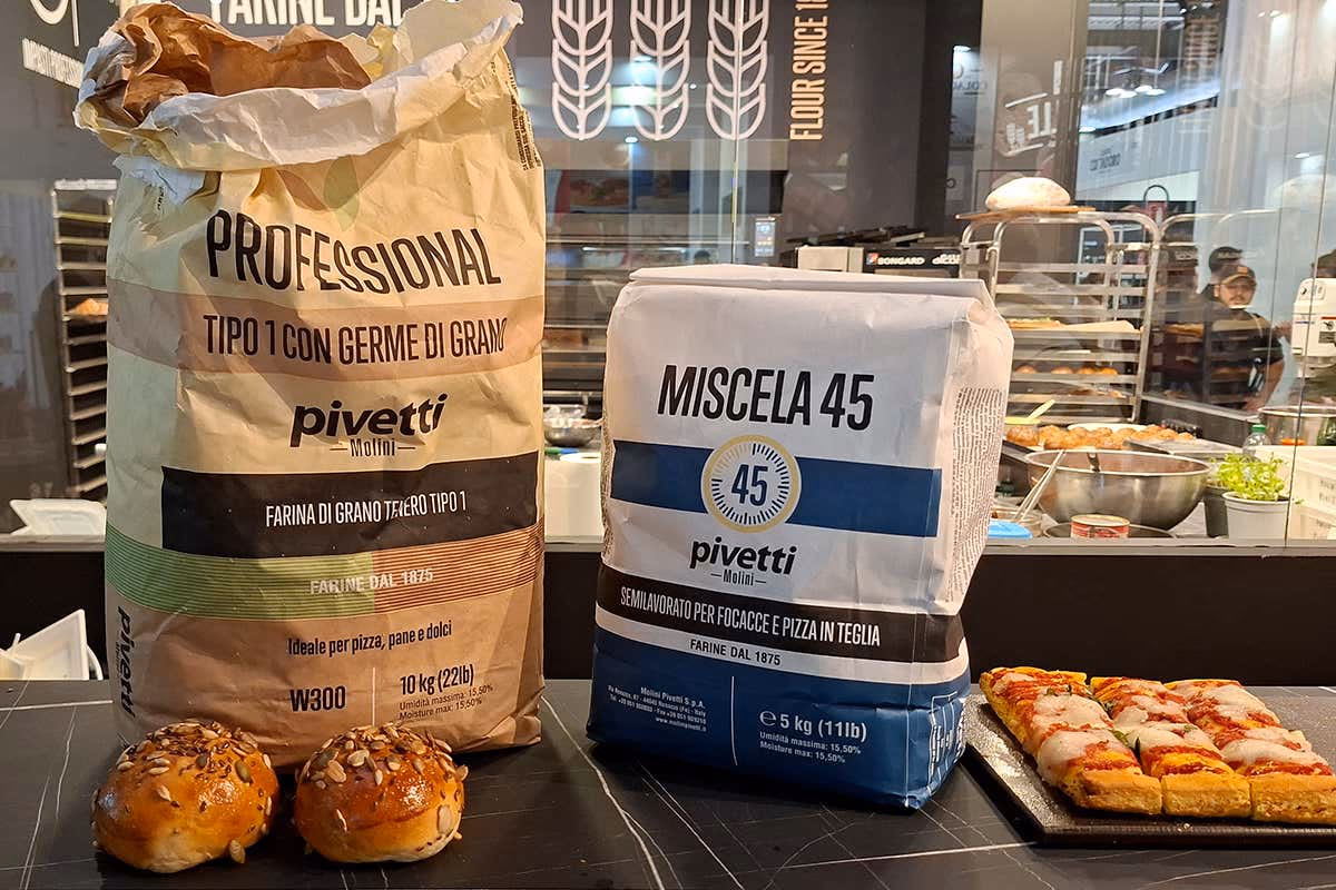 Tipo 1 con germe di grano e Miscela 45 di Pivetti