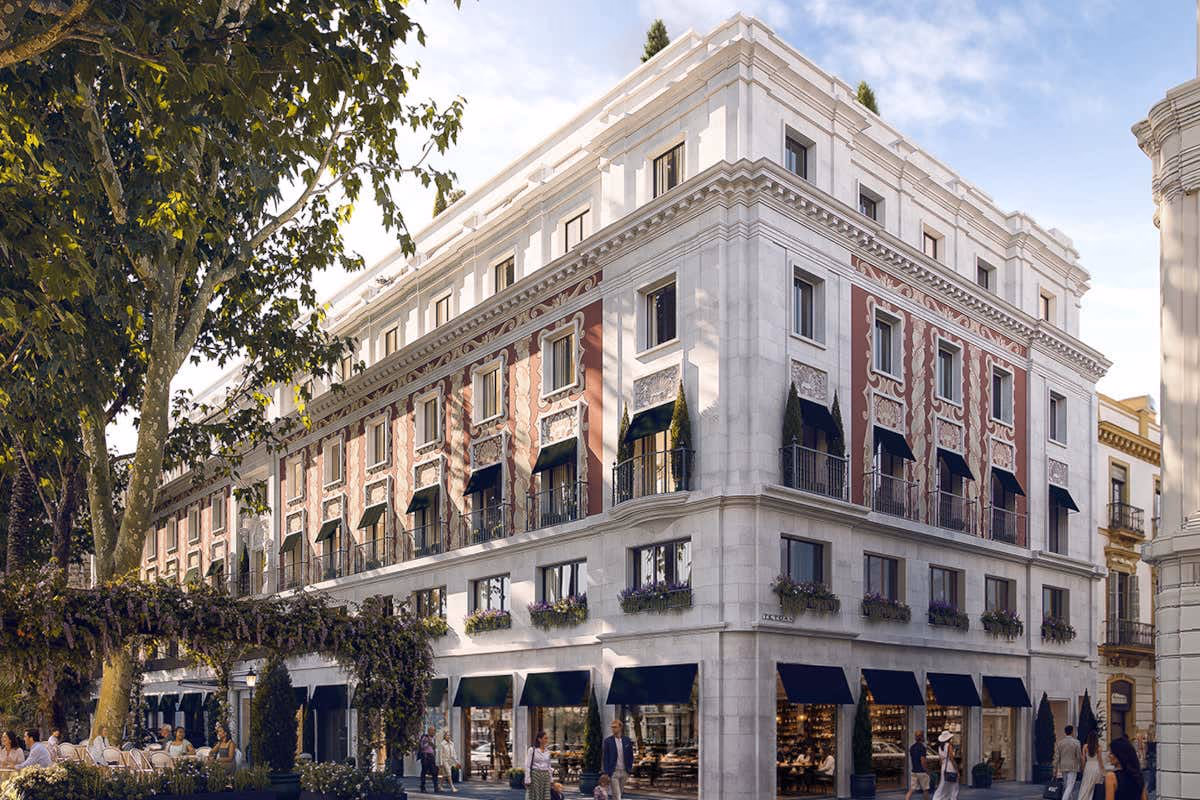 Un rendering del futuro Four Seasons Hotel Sevilla
