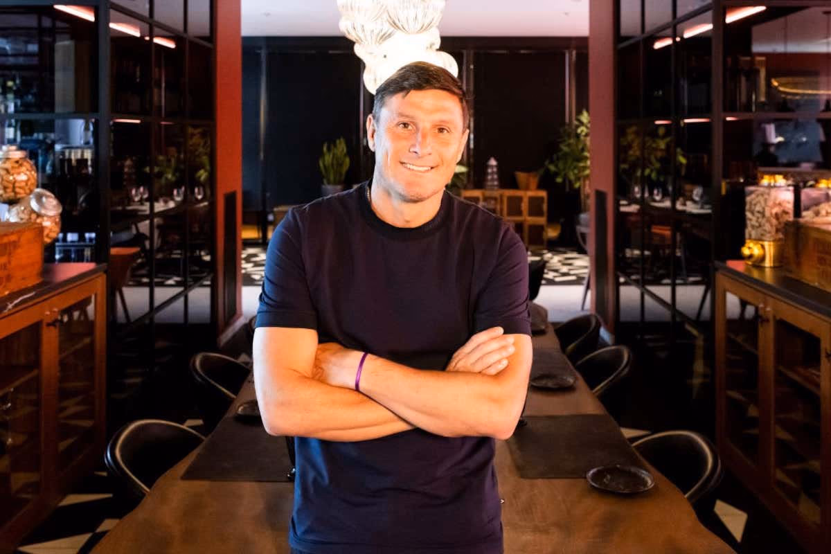 Javier Zanetti, presidente onorario dell’Inter e proprietario di El Gaucho